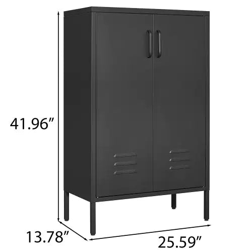 Multi-Room Metal Storage Locker