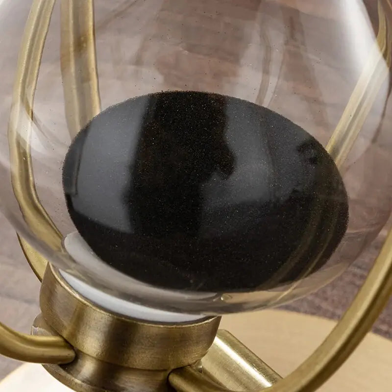 360° Rotating Sand Timer with Metal Base
