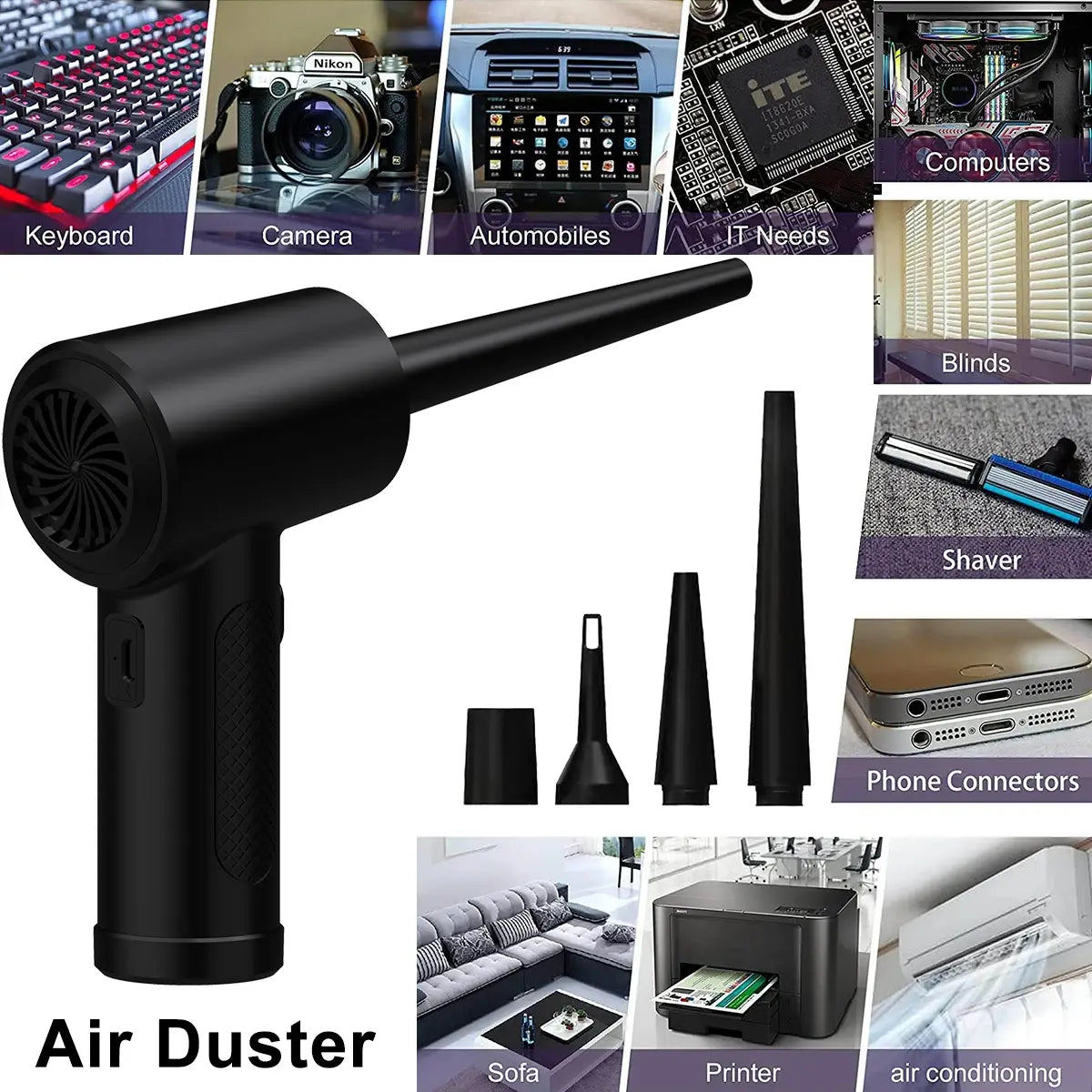 High-Power Compressed Air Duster