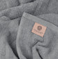 Wealuxe 12-Piece Cotton Towel Set – Light Gray
