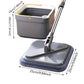 360° Rotating Spin Mop with Self-Cleaning System