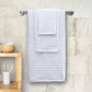 Wealuxe 12-Piece Cotton Towel Set – White