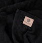 Wealuxe 12-Piece Cotton Towel Set – Black
