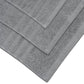 Wealuxe 12-Piece Cotton Towel Set – Light Gray