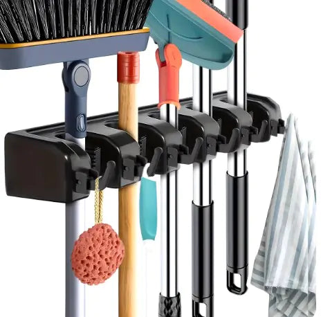 Wall-Mounted Tool Rack & Storage System
