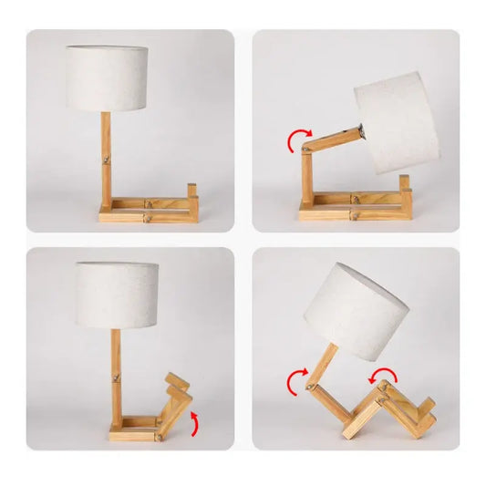 Wooden Table Lamp